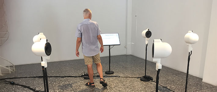 Watchers, by Daniel Bisig