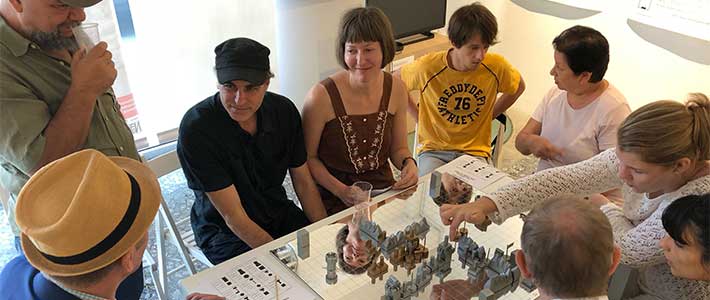 Playing Game of War with Class Wargames founder Richard Barbrook