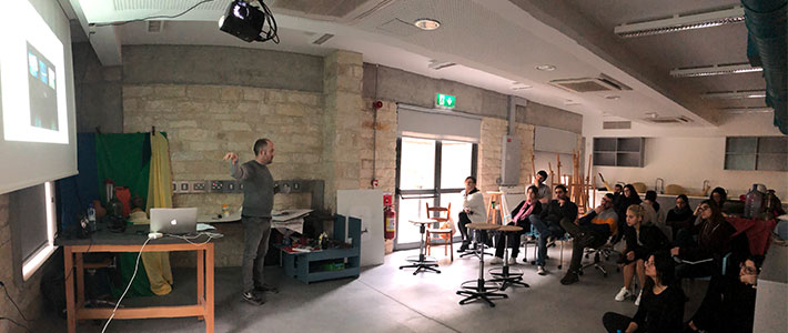 GArrett Lynch at the Cyprus University of Technology