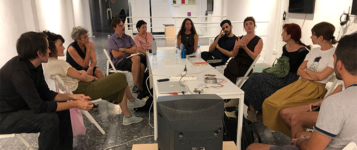 Workshop with James Bridle and Navine Khan-Dossos
