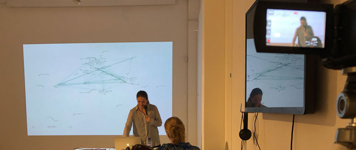 Sanela Jahić at the NeMe Arts Centre