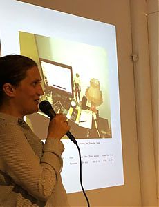 Sanela Jahić at the NeMe Arts Centre