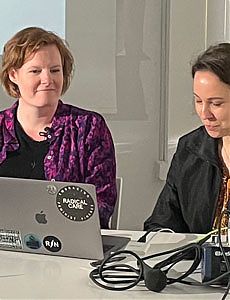 Inte Gloerich and Ania Molenda