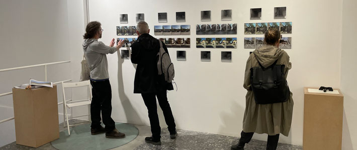 Views from the exhibition UNLAND in the NeMe Arts Centre