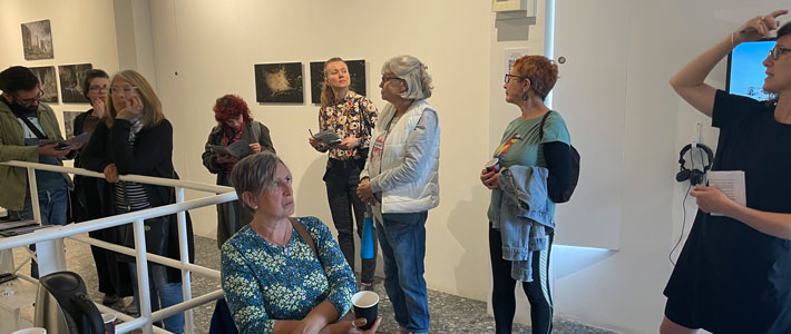 Views from the exhibition UNLAND in the NeMe Arts Centre