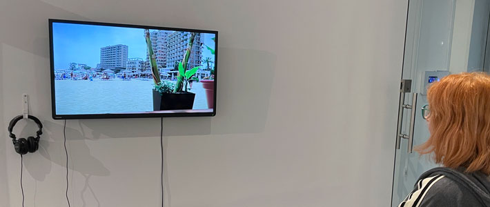 Views from the exhibition UNLAND in the NeMe Arts Centre