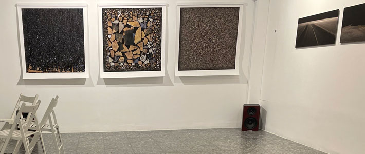 Views from the exhibition UNLAND in the NeMe Arts Centre