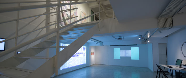 BiblioTech exhibition view