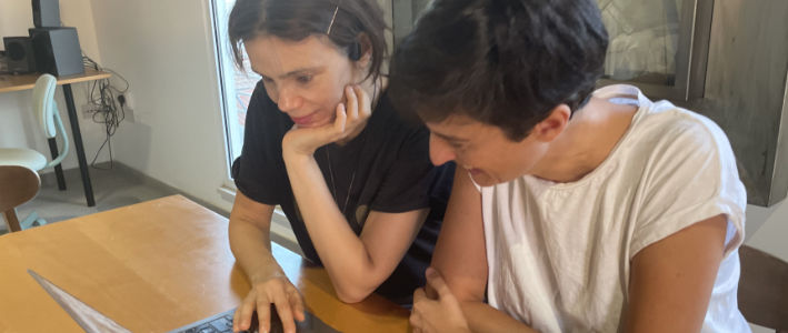 Sea blindness residency: Regine Debatty and Carmen Salas Pinos