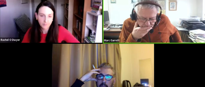Media art and politics: Rachael O'Dwyer, Marc Garrett, Ioakim Mylonas