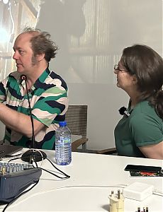 Alexandre Burton and Line Nault